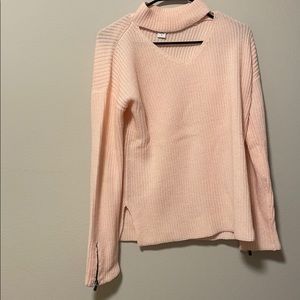 Bubble gum colored sweater